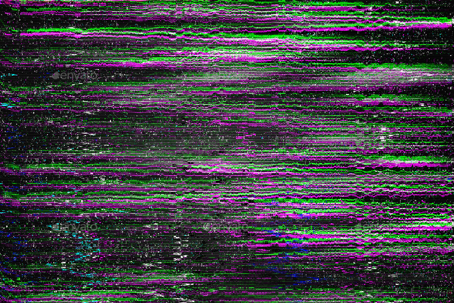 Glitch Noise Digital Glitches Backgrounds, Graphics GraphicRiver